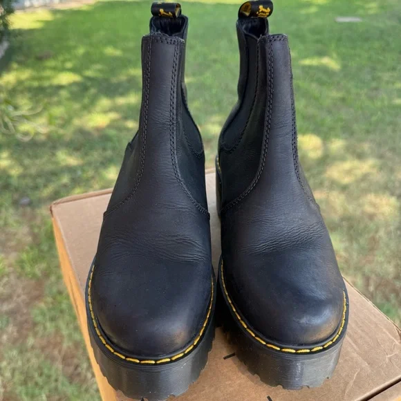 Free People Dr. Martens Rometty Chelsea Boots Size 7, EU 38 $198 - Picture 5 of 11